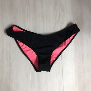 Black scrunch bikini bottoms from vs pink